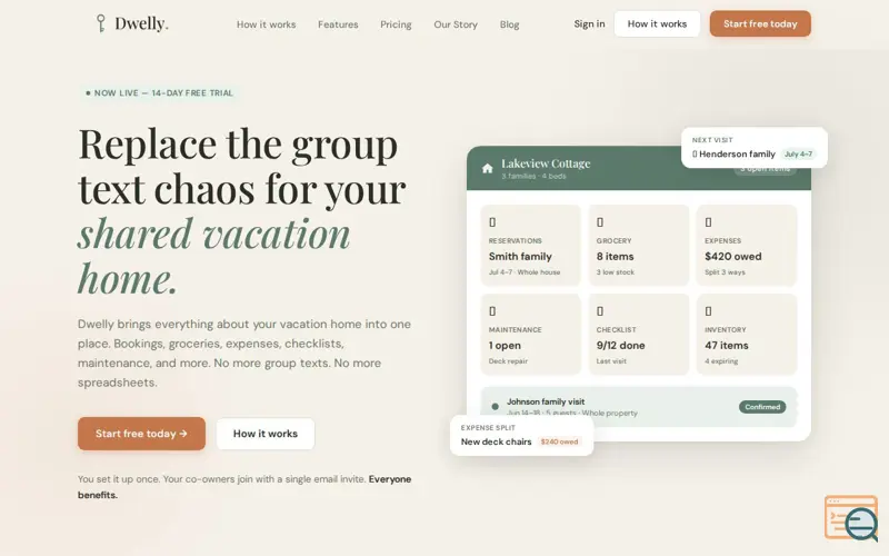 Screenshot of Dwelly