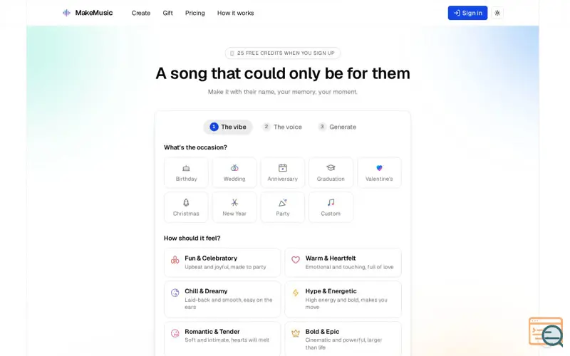 Screenshot of MakeMusic