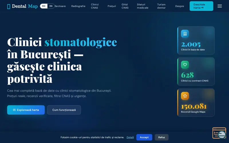 Screenshot of DentalMap