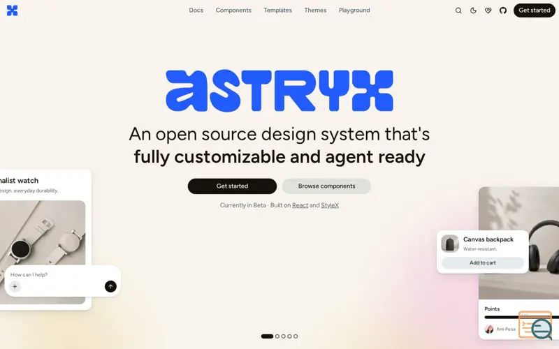 Screenshot of Astryx