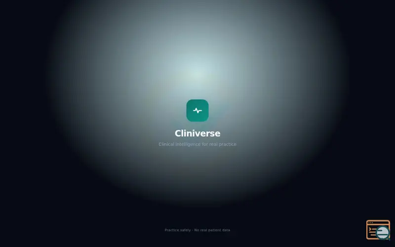 Screenshot of CLiniverse AI