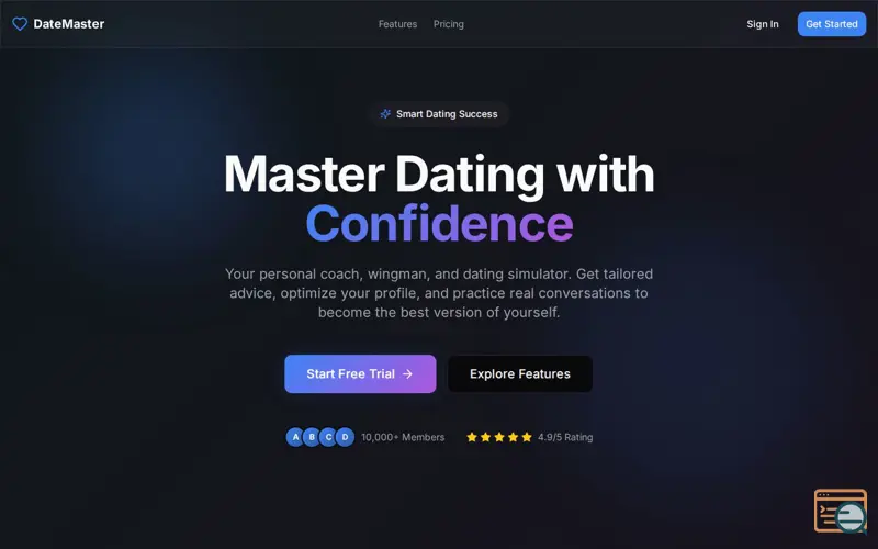 Screenshot of DateMaster