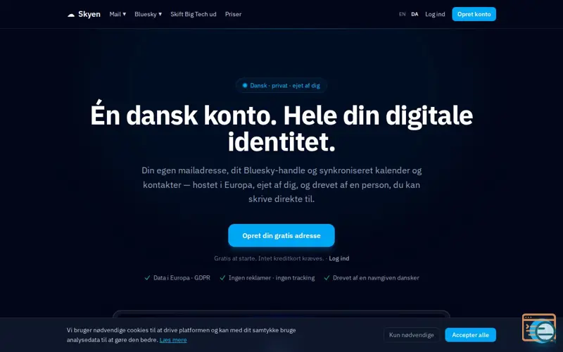Screenshot of Skyen.live