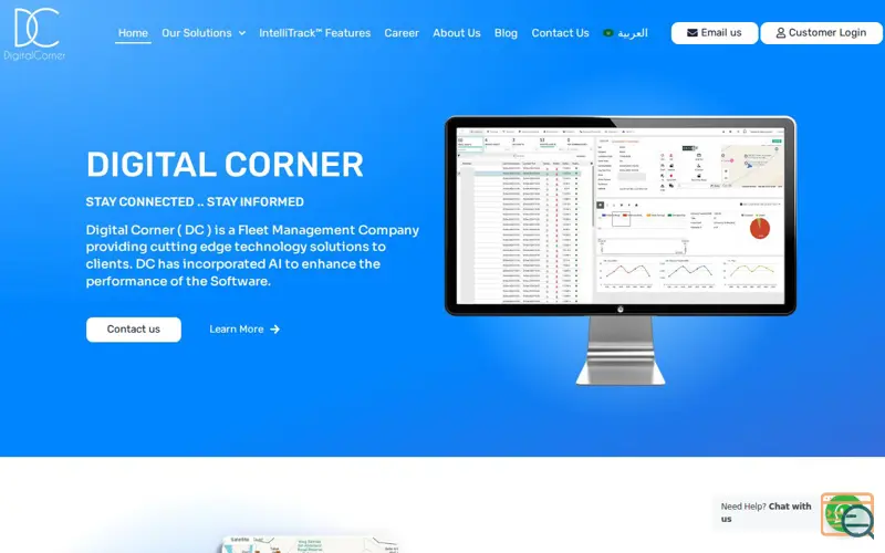 Screenshot of Digital Corner ( DC )