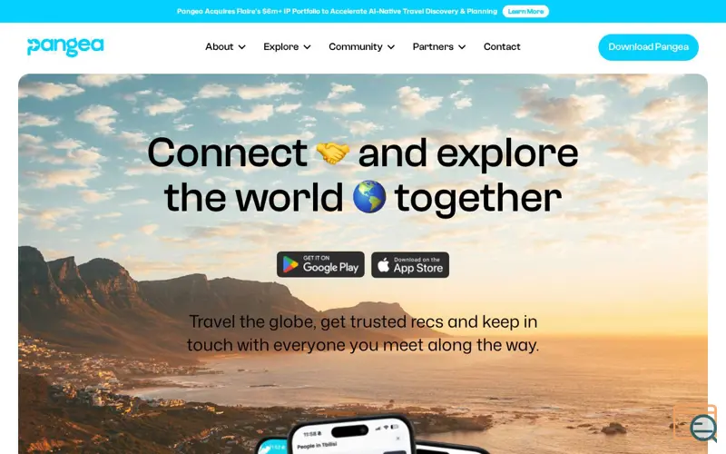 Screenshot of Pangea - Summer 2026 Release, a launch using Web Font Loader