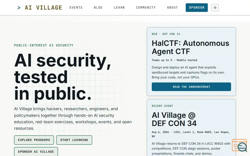Screenshot of Aivillage