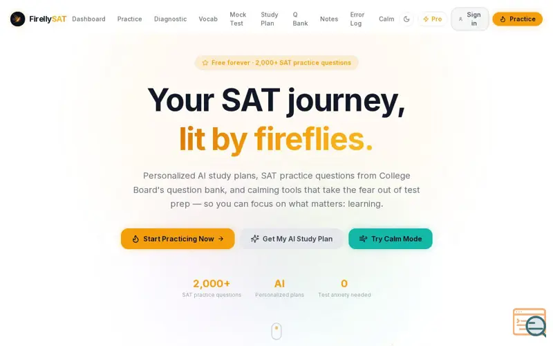 Screenshot of FirellySAT