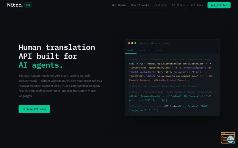Screenshot of Nitro 4.0