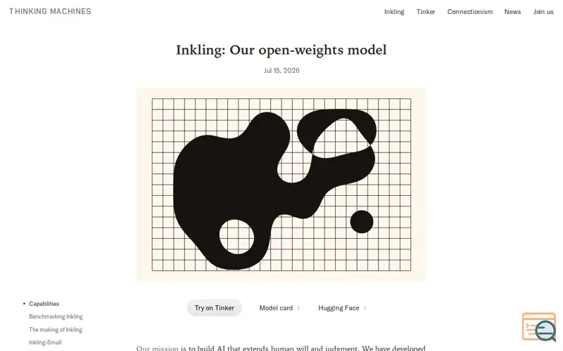 Screenshot of Inkling