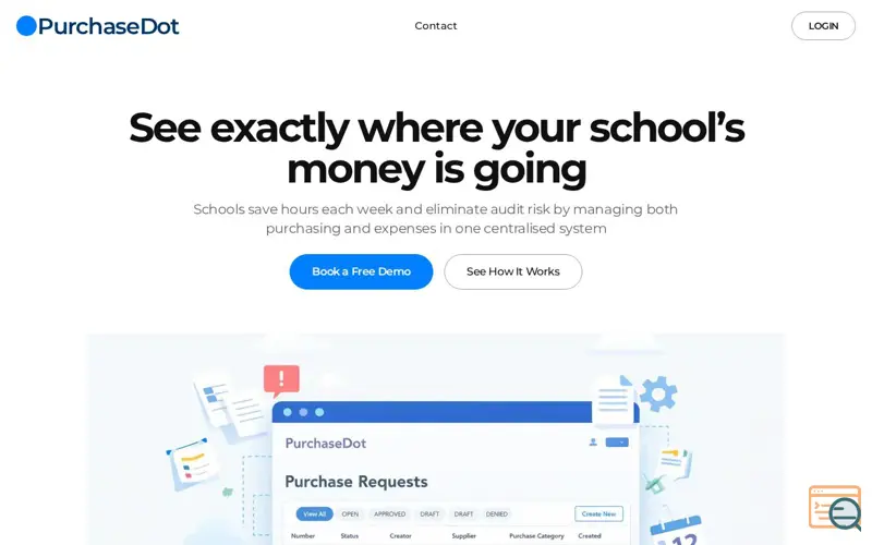 Screenshot of PurchaseDot