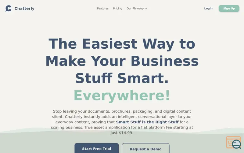Screenshot of Chatterly