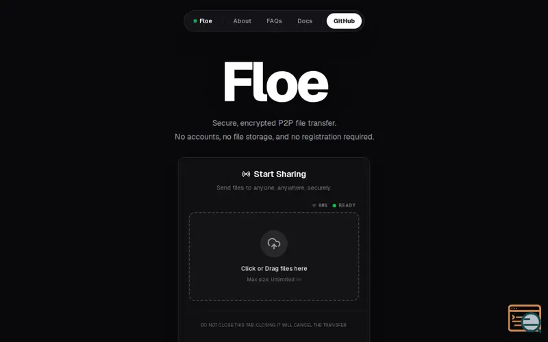 Screenshot of Floe