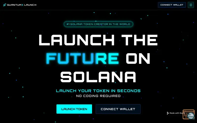 Screenshot of QUANTUMX LAUNCH