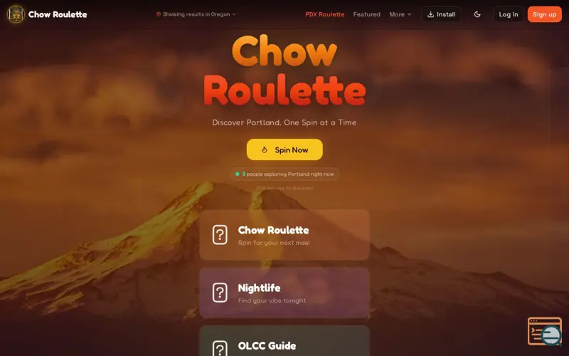 Screenshot of Chow Roulette