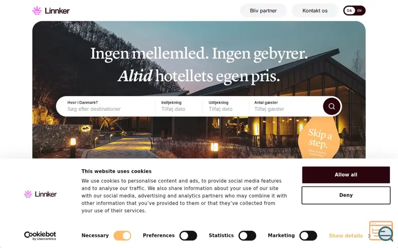 Screenshot of Linnker