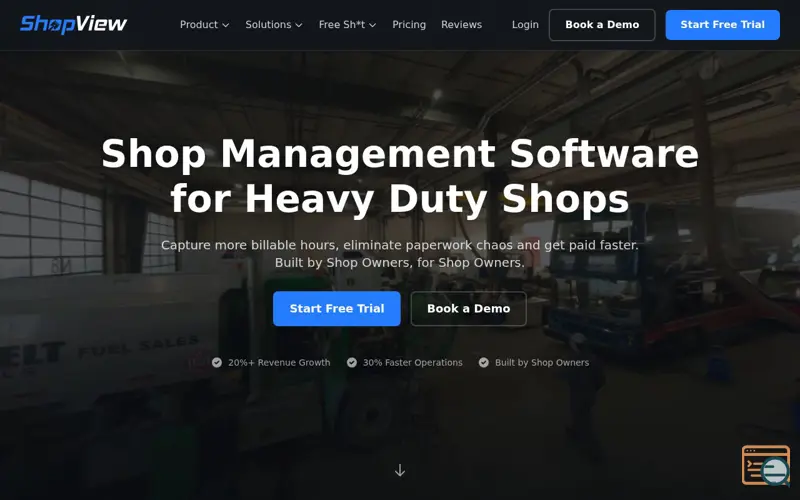 Screenshot of ShopView