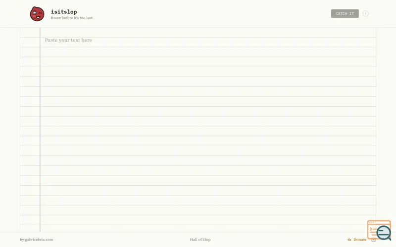 Screenshot of Isitslop