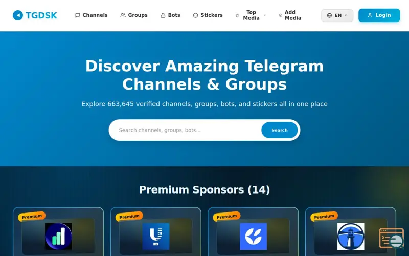 Screenshot of TGDSK