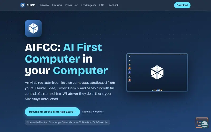 Screenshot of Aifcc