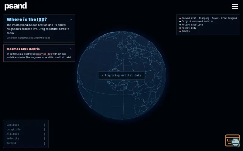 Screenshot of Psand