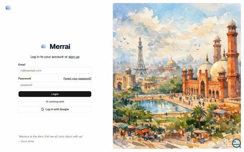 Screenshot of Merrai