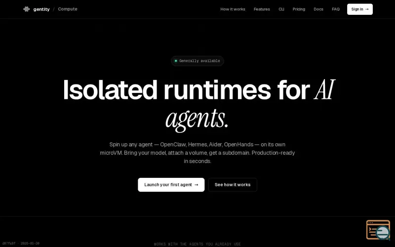 Screenshot of Gentity