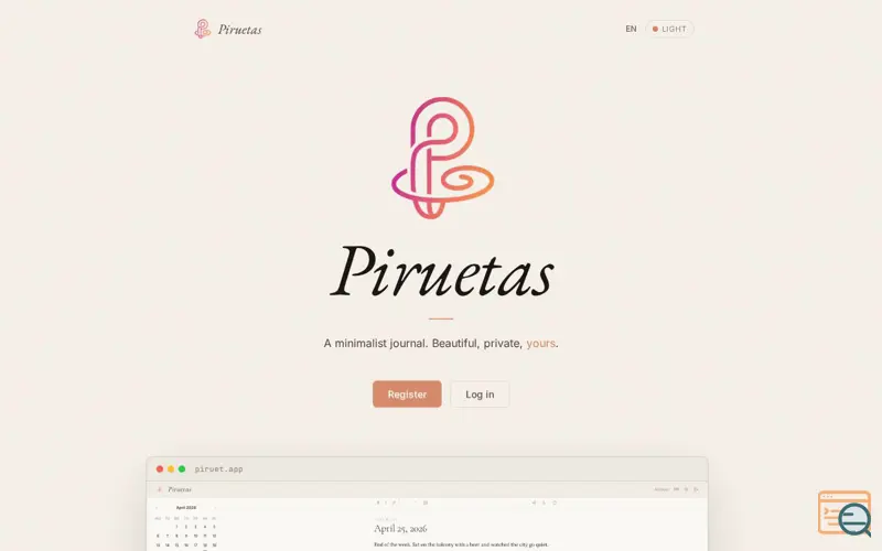 Screenshot of Piruetas