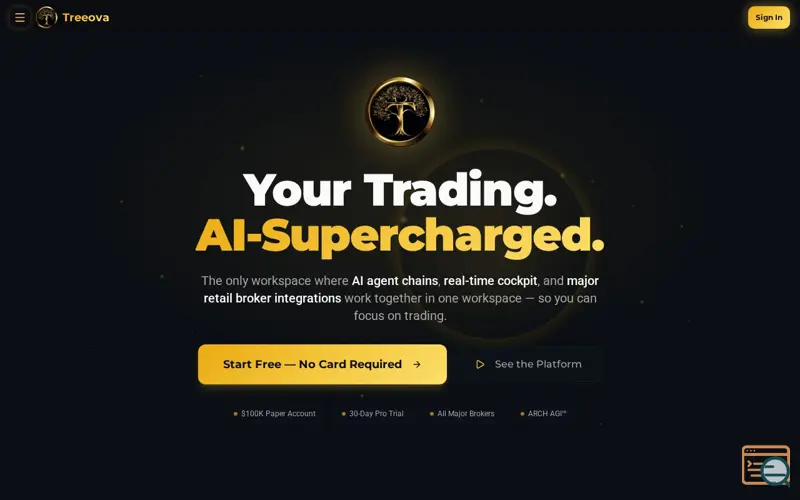 Screenshot of Treeova Technologies