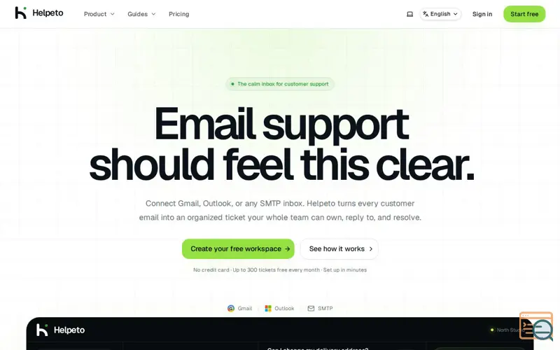 Screenshot of Helpeto