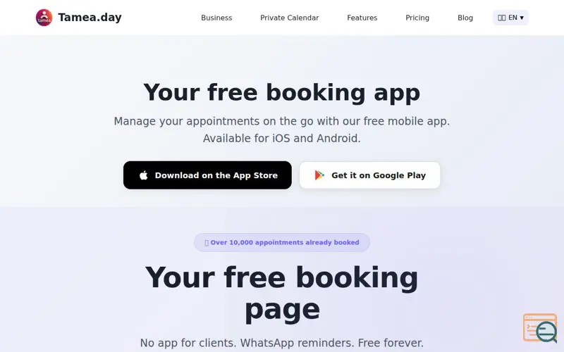 Screenshot of Tamea