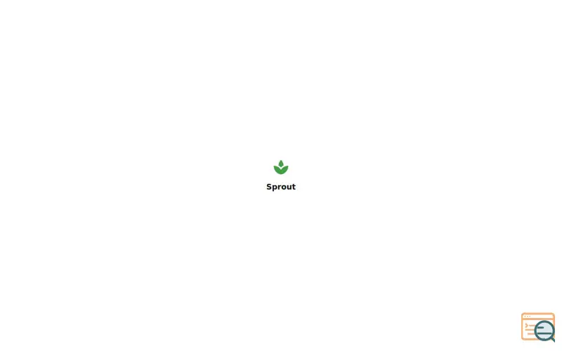 Screenshot of Sprout