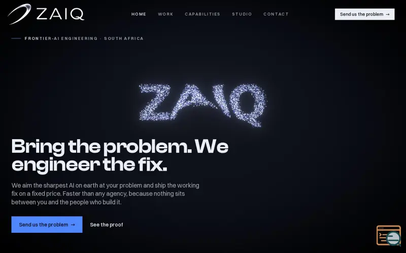 Screenshot of Zaiq