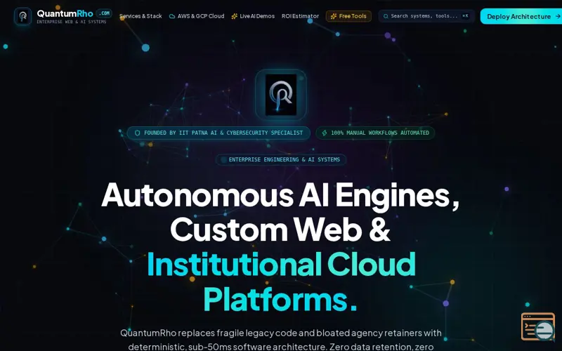 Screenshot of QuantumRho
