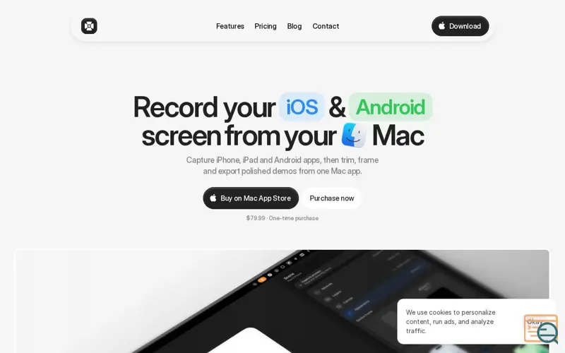 Screenshot of FrameOS