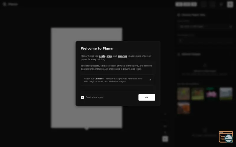 Screenshot of Planar