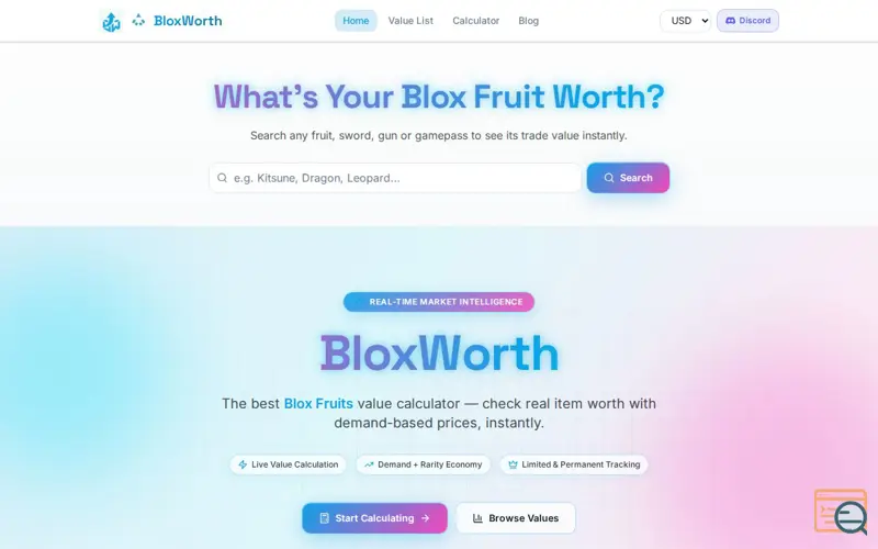 Screenshot of BloxWorth
