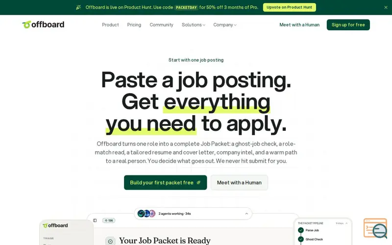 Screenshot of Offboard