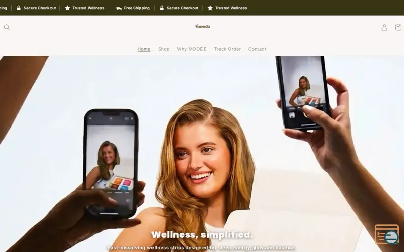 Screenshot of MOODE