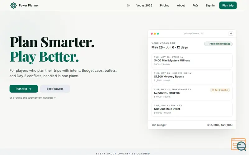 Screenshot of Poker Planner