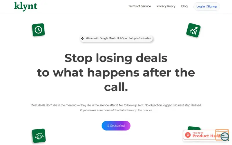Screenshot of Klynt