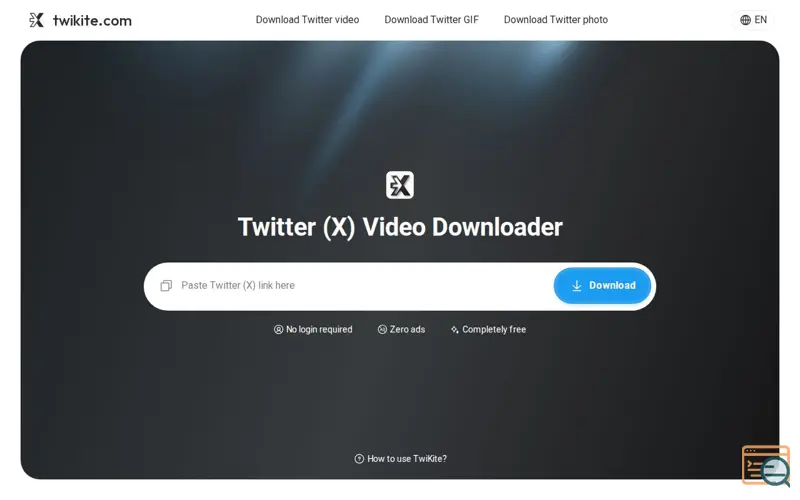 Screenshot of Twikite - Twitter Video Downloader
