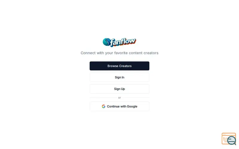 Screenshot of Fanflow