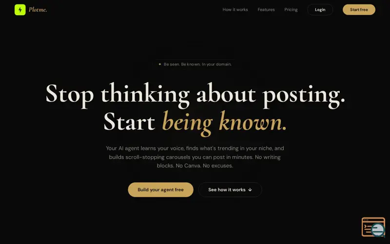 Screenshot of Plotme.online