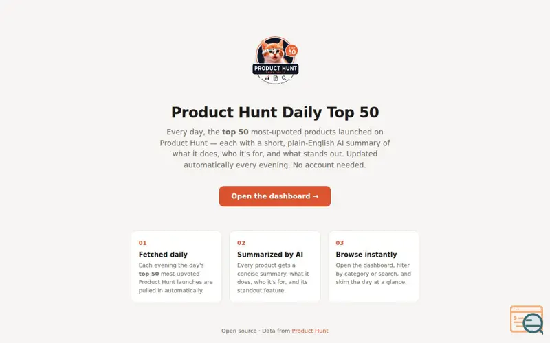 Screenshot of PH Daily Top 50