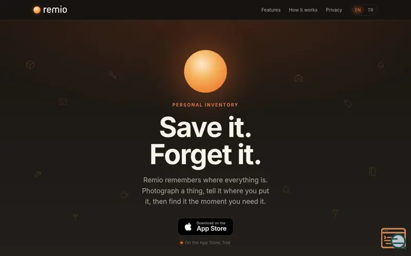 Screenshot of Remio