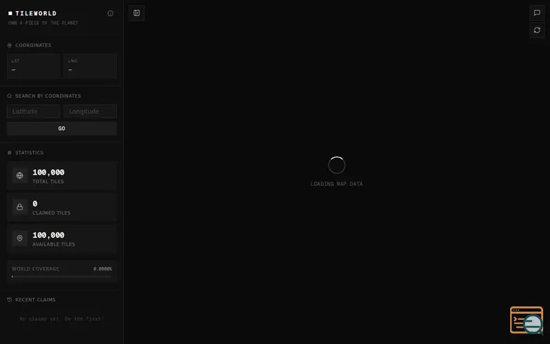 Screenshot of TileWorld