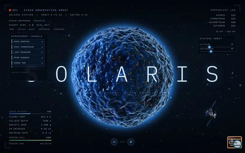 Screenshot of Solaris