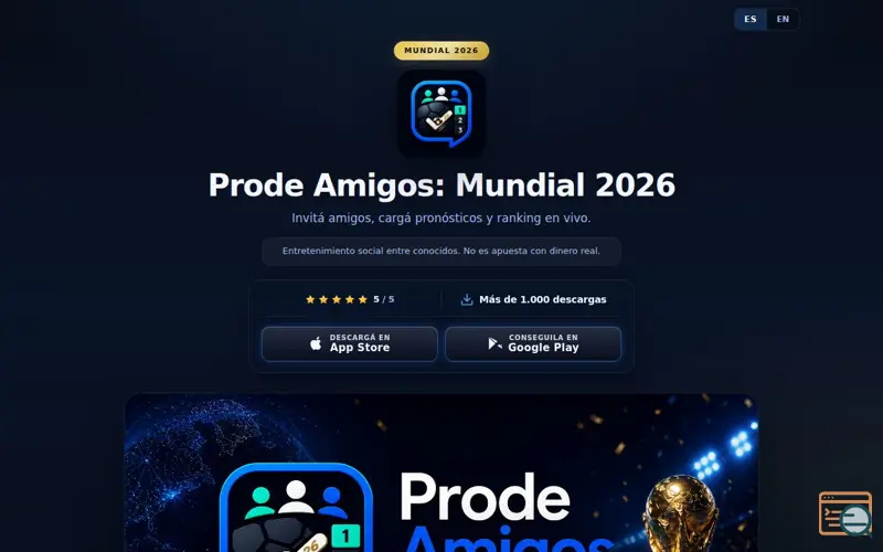 Screenshot of Friend Picks: World Cup 2026