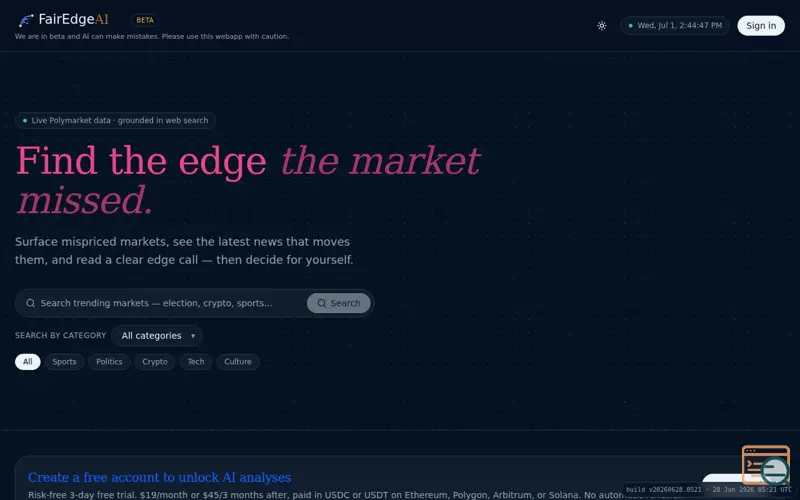 Screenshot of FairEdgeAI