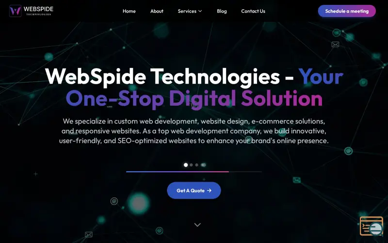 Screenshot of Digital Marketing Company